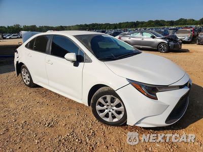 Czwarte zdjęcie samochodu z boku: 2022 TOYOTA COROLLA LE VIN:5YFEPMAE2NP299989 - miniatura