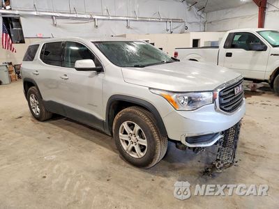 Czwarte zdjęcie samochodu z boku: 2019 GMC ACADIA SLE VIN:1GKKNRLS0KZ202318 - miniatura