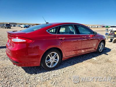 Trzecie zdjęcie samochodu z tyłu: 2016 FORD FUSION TITANIUM PHEV VIN:3FA6P0SU2GR315047 - miniatura