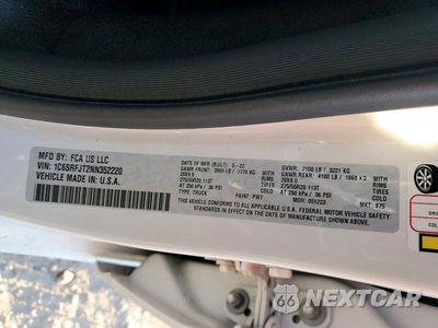 Zdjęcie 12 z 12 samochodu: 2022 RAM 1500 LARAMIE VIN:1C6SRFJT2NN352220 - miniatura