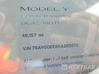 Zdjęcie 9 z 13 samochodu: 2024 TESLA MODEL Y VIN:7SAYGDEE8RA265970 - miniatura
