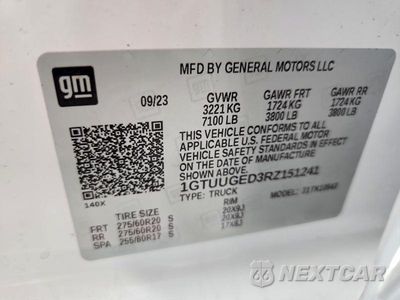 Zdjęcie 12 z 12 samochodu: 2024 GMC SIERRA K1500 DENALI VIN:1GTUUGED3RZ151241 - miniatura