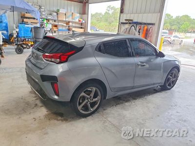 Trzecie zdjęcie samochodu z tyłu: 2019 HYUNDAI VELOSTER 2.0L VIN:KMHTG6AF7KU017531 - miniatura