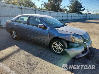 Czwarte zdjęcie samochodu z boku: 2007 HONDA ACCORD SE VIN:1HGCM56357A006382 - miniatura