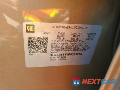 Zdjęcie 12 z 12 samochodu: 2023 CHEVROLET MALIBU LS VIN:1G1ZB5ST4PF235216 - miniatura