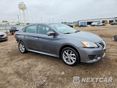 Czwarte zdjęcie samochodu z boku: 2015 NISSAN SENTRA SR VIN:3N1AB7AP9FY364504 - miniatura
