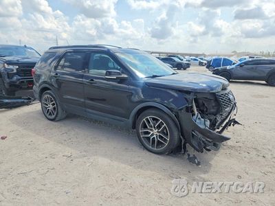 Czwarte zdjęcie samochodu z boku: 2019 FORD EXPLORER SPORT VIN:1FM5K8GT2KGA67459 - miniatura