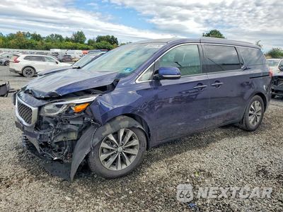 2018 KIA SEDONA SX KNDMC5C11J6350066 - główne zdjęcie licytacji z USA - miniatura