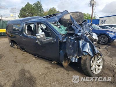 Czwarte zdjęcie samochodu z boku: 2021 CHEVROLET SILVERADO K1500 LTZ VIN:1GCUYGEL1MZ153249 - miniatura