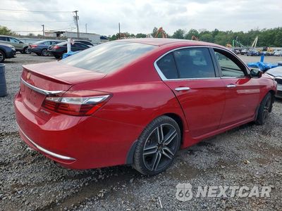 Trzecie zdjęcie samochodu z tyłu: 2017 HONDA ACCORD SPORT VIN:1HGCR2F52HA096304 - miniatura