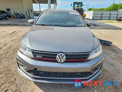 Piąte zdjęcie samochodu w środku: 2017 VOLKSWAGEN JETTA GLI VIN:3VW5T7AJ1HM211808 - miniatura
