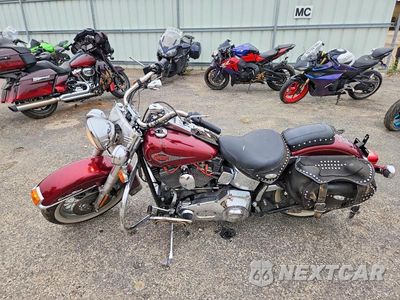 Trzecie zdjęcie samochodu z tyłu: 2000 HARLEY-DAVIDSON FLSTC VIN:1HD1BJY15YY059607 - miniatura