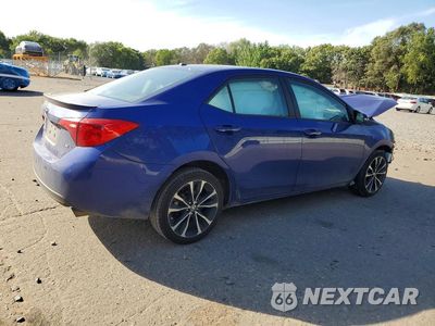 Trzecie zdjęcie samochodu z tyłu: 2019 TOYOTA COROLLA XSE VIN:2T1BURHE8KC152750 - miniatura