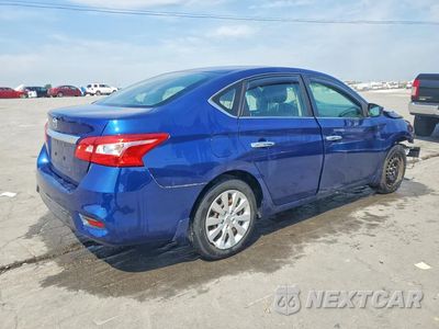 Trzecie zdjęcie samochodu z tyłu: 2019 NISSAN SENTRA S VIN:3N1AB7AP0KY332180 - miniatura