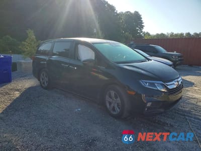 Czwarte zdjęcie samochodu z boku: 2019 HONDA ODYSSEY EXL VIN:5FNRL6H77KB122619 - miniatura