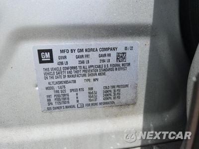 Zdjęcie 13 z 13 samochodu: 2022 CHEVROLET TRAX LS VIN:KL7CJKSM2NB544708 - miniatura