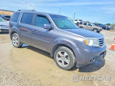 Czwarte zdjęcie samochodu z boku: 2014 HONDA PILOT EX VIN:5FNYF4H48EB053621 - miniatura