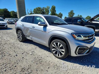 Czwarte zdjęcie samochodu z boku: 2023 VOLKSWAGEN ATLAS CROSS SPORT SEL PREMIUM R-LINE VIN:1V2FE2CAXPC207126 - miniatura