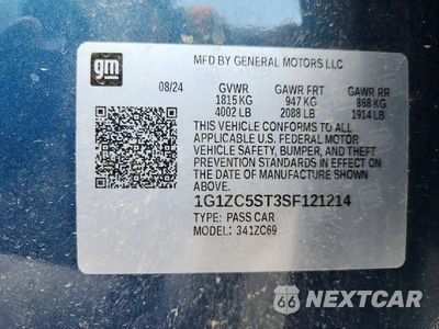Zdjęcie 12 z 12 samochodu: 2025 CHEVROLET MALIBU LS VIN:1G1ZC5ST3SF121214 - miniatura