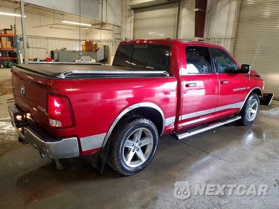Trzecie zdjęcie samochodu z tyłu: 2012 DODGE RAM 1500 SLT VIN:1C6RD7LTXCS289592 - miniatura