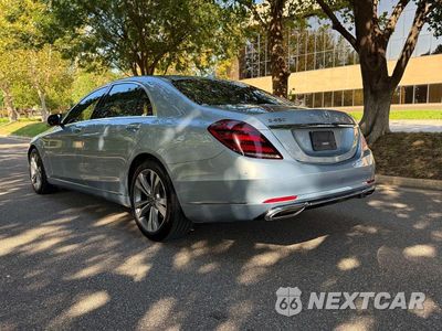 Trzecie zdjęcie samochodu z tyłu: 2018 MERCEDES-BENZ S 450 VIN:WDDUG6GB1JA370379 - miniatura