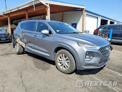 Czwarte zdjęcie samochodu z boku: 2019 HYUNDAI SANTA FE SE VIN:5NMS2CAD5KH120059 - miniatura