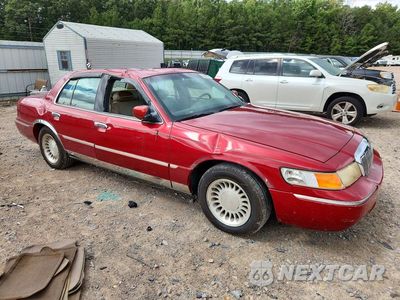 Czwarte zdjęcie samochodu z boku: 2000 MERCURY GRAND MARQUIS LS VIN:2MEFM75WXYX646727 - miniatura
