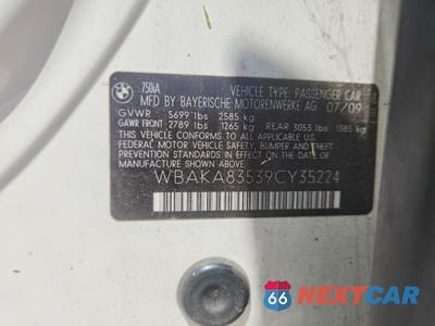 Zdjęcie 13 z 13 samochodu: 2009 BMW 750 I VIN:WBAKA83539CY35224 - miniatura