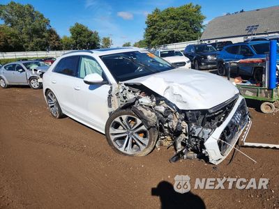 Czwarte zdjęcie samochodu z boku: 2019 AUDI Q8 PRESTIGE VIN:WA1CVAF19KD033573 - miniatura