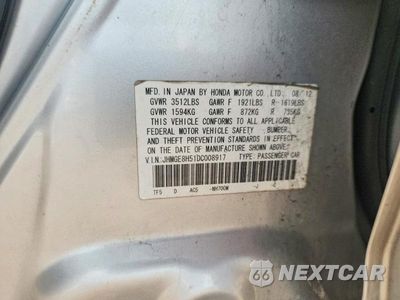 Zdjęcie 12 z 12 samochodu: 2013 HONDA FIT SPORT VIN:JHMGE8H51DC008917 - miniatura
