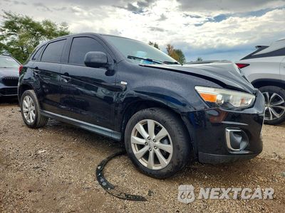 Czwarte zdjęcie samochodu z boku: 2015 MITSUBISHI OUTLANDER SPORT ES VIN:4A4AP3AU7FE061613 - miniatura