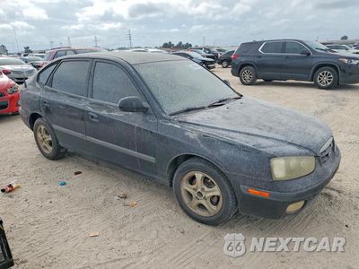 Czwarte zdjęcie samochodu z boku: 2003 HYUNDAI ELANTRA GT VIN:KMHDN55D33U096212 - miniatura