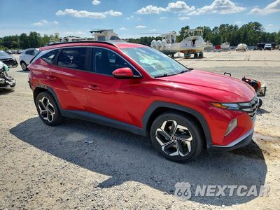 Czwarte zdjęcie samochodu z boku: 2022 HYUNDAI TUCSON SEL VIN:5NMJF3AE3NH043575 - miniatura