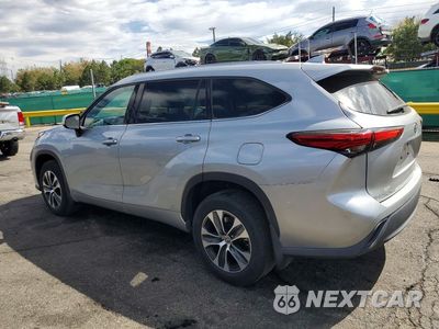 Drugie zdjęcie samochodu z przodu: 2020 TOYOTA HIGHLANDER XLE VIN:5TDGZRBH4LS508419 - miniatura