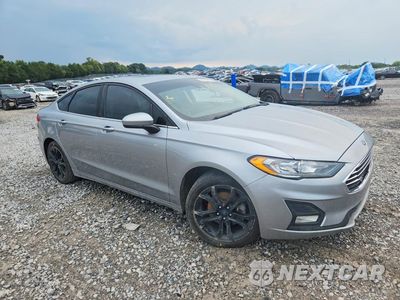 Czwarte zdjęcie samochodu z boku: 2020 FORD FUSION SE VIN:3FA6P0HD2LR102889 - miniatura