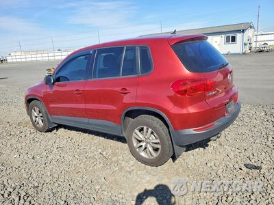 Drugie zdjęcie samochodu z przodu: 2013 VOLKSWAGEN TIGUAN S VIN:WVGBV3AX6DW096240 - miniatura