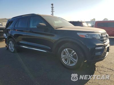 Czwarte zdjęcie samochodu z boku: 2020 FORD EXPLORER XLT VIN:1FMSK7DH6LGC31441 - miniatura