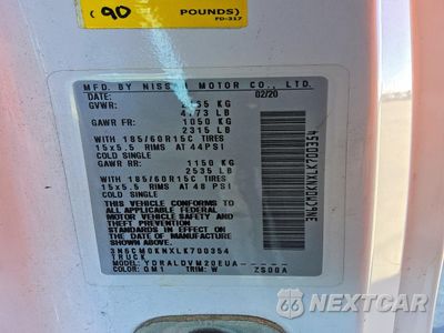 Zdjęcie 14 z 15 samochodu: 2020 NISSAN NV 200 NV200 S VIN:3N6CM0KNXLK700354 - miniatura