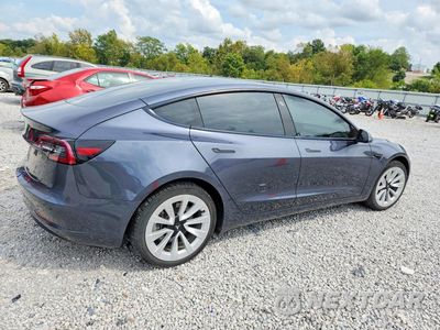 Trzecie zdjęcie samochodu z tyłu: 2022 TESLA MODEL 3 VIN:5YJ3E1EA0NF142959 - miniatura