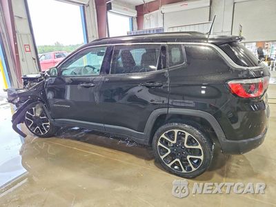 Drugie zdjęcie samochodu z przodu: 2018 JEEP COMPASS LIMITED VIN:3C4NJDCB5JT336819 - miniatura