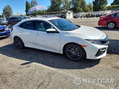 Czwarte zdjęcie samochodu z boku: 2020 HONDA CIVIC EX VIN:SHHFK7H6XLU420360 - miniatura