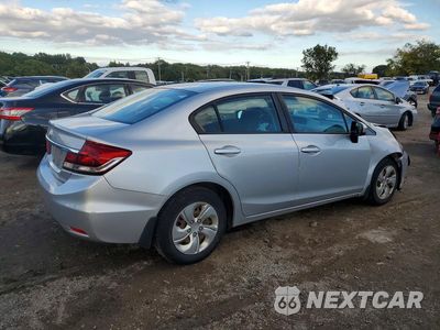 Trzecie zdjęcie samochodu z tyłu: 2014 HONDA CIVIC LX VIN:2HGFB2F58EH551073 - miniatura