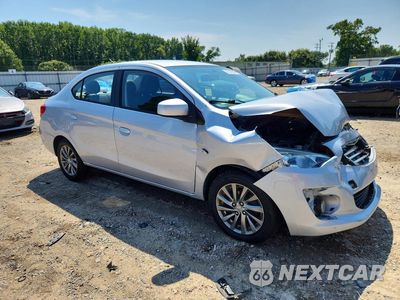 Czwarte zdjęcie samochodu z boku: 2018 MITSUBISHI MIRAGE G4 ES VIN:ML32F3FJ1JHF01805 - miniatura