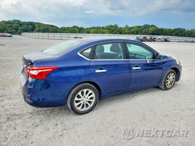 Trzecie zdjęcie samochodu z tyłu: 2019 NISSAN SENTRA SV VIN:3N1AB7AP8KL605685 - miniatura