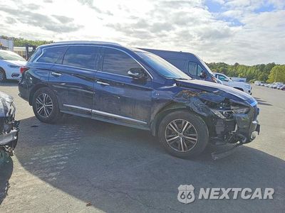 Czwarte zdjęcie samochodu z boku: 2019 INFINITI QX60 LUXE VIN:5N1DL0MN4KC506765 - miniatura