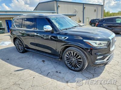 Czwarte zdjęcie samochodu z boku: 2022 INFINITI QX80 SENSORY VIN:JN8AZ2BF2N9743032 - miniatura