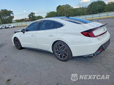 Drugie zdjęcie samochodu z przodu: 2022 HYUNDAI SONATA N LINE VIN:KMHL14JCXNA227719 - miniatura