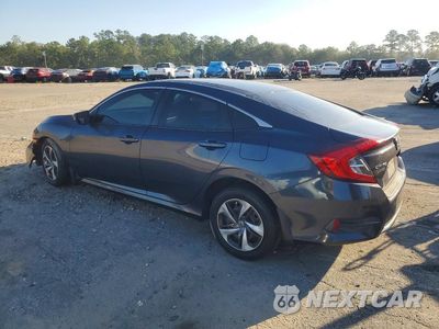 Drugie zdjęcie samochodu z przodu: 2019 HONDA CIVIC LX VIN:19XFC2F69KE027698 - miniatura
