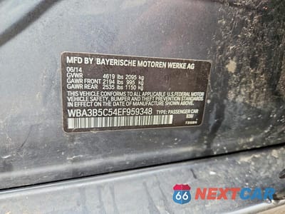 Zdjęcie 12 z 12 samochodu: 2014 BMW 328 XI SULEV VIN:WBA3B5C54EF959348 - miniatura