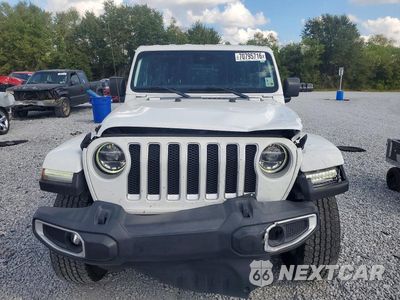 Piąte zdjęcie samochodu w środku: 2021 JEEP WRANGLER UNLIMITED SAHARA VIN:1C4HJXEGXMW594579 - miniatura